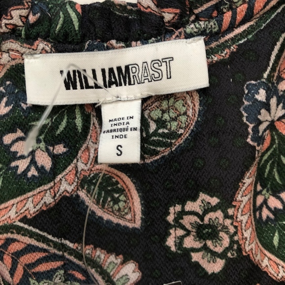 William Rast Atwood Pintuck Tie Neck Top - Picture 4 of 8